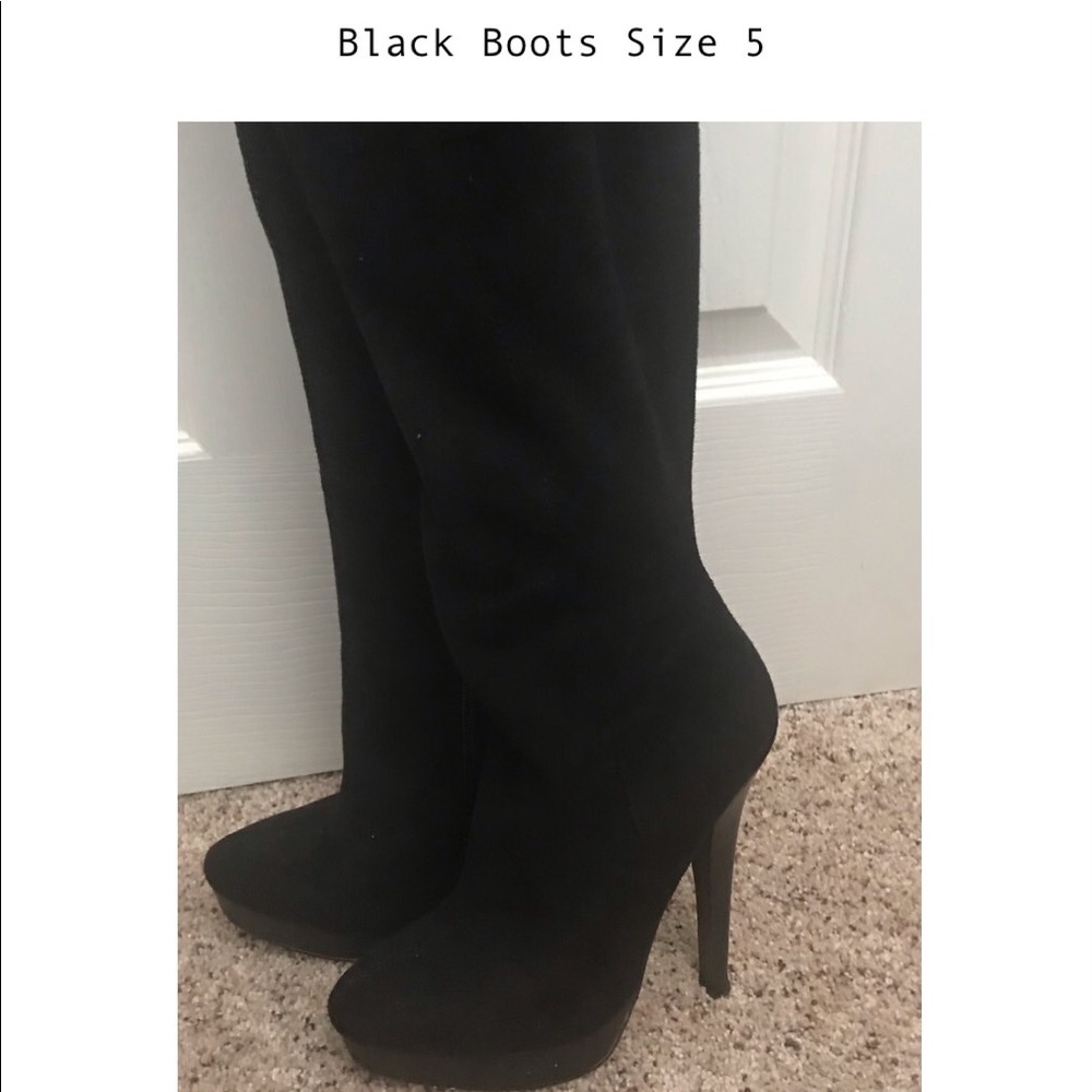 CLEAR OUT SALE! Bebe Daniela boots size 5 - Picture 4 of 8